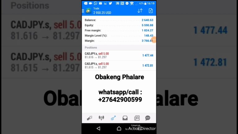 $3000 profit in less than 1 hour | Forex news trading prediction bu Obakeng Phalare