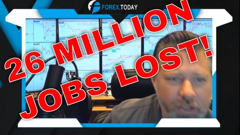 Live Forex Trading – Wild Weekly Jobless Claims Live – Thursday 14 May 2020
