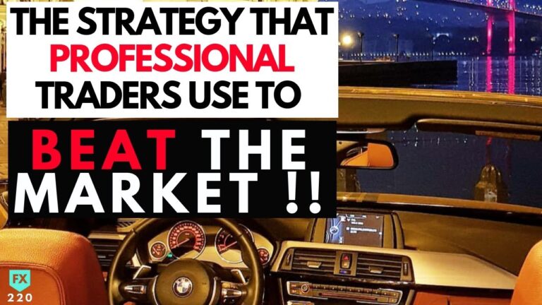 The Forex Strategy That Professional Traders Use To Beat The Market (SECRET REVEALED)