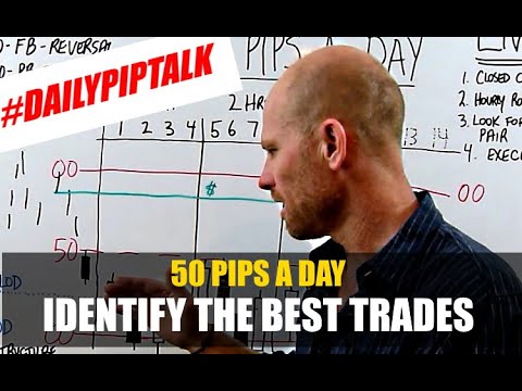 50 PIPS A DAY – IDENTIFY The BEST TRADES